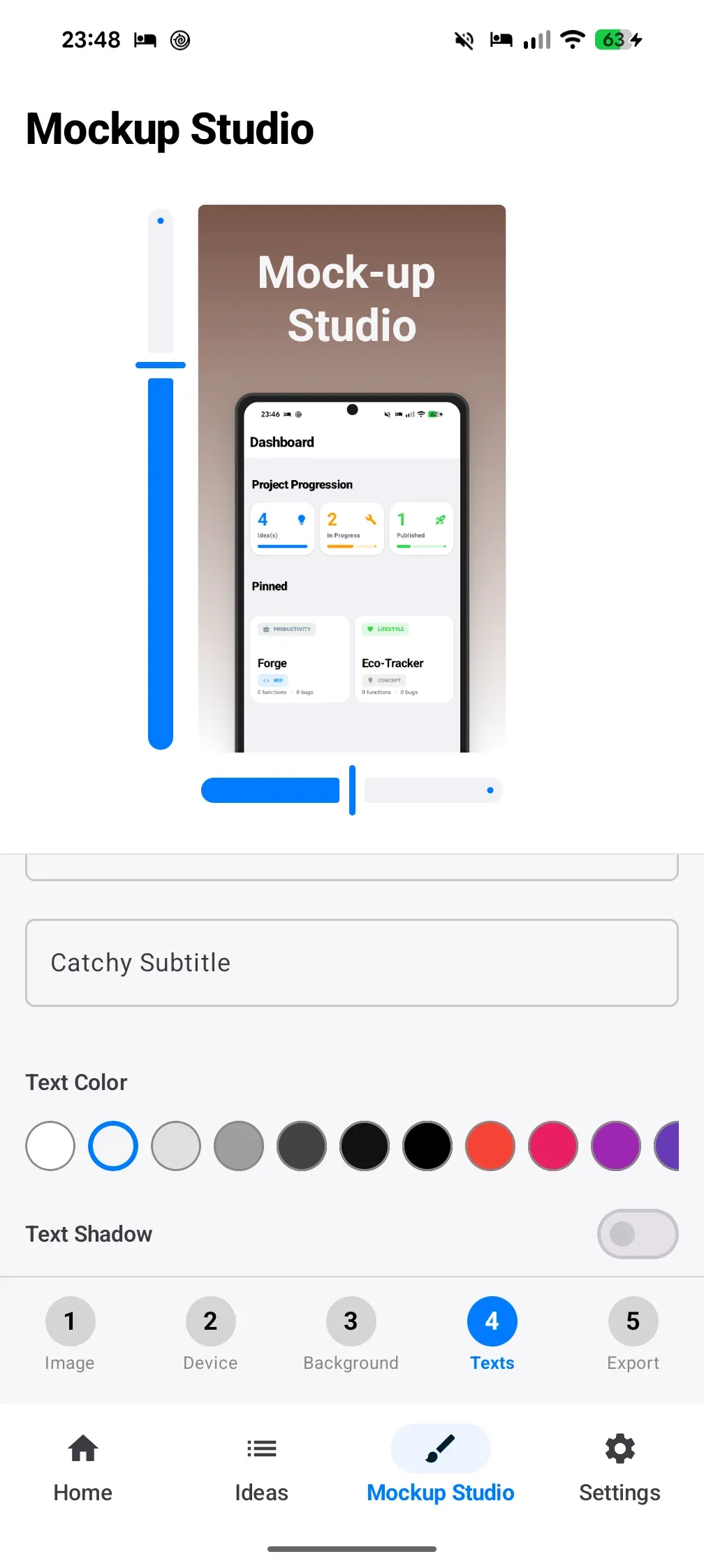 Forge Mockup Studio module for creating Play Store marketing assets